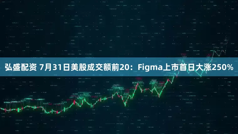 弘盛配资 7月31日美股成交额前20：Figma上市首日大涨250%
